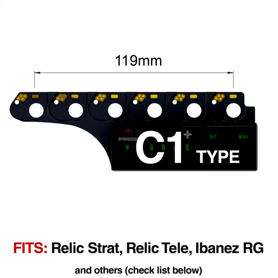 C1 Type Tronicaltune Plus Guitar Tuner