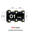 O1 Type Tronicaltune Guitar Tuner
