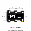 P1 Type Tronicaltune PLUS Guitar Tuner