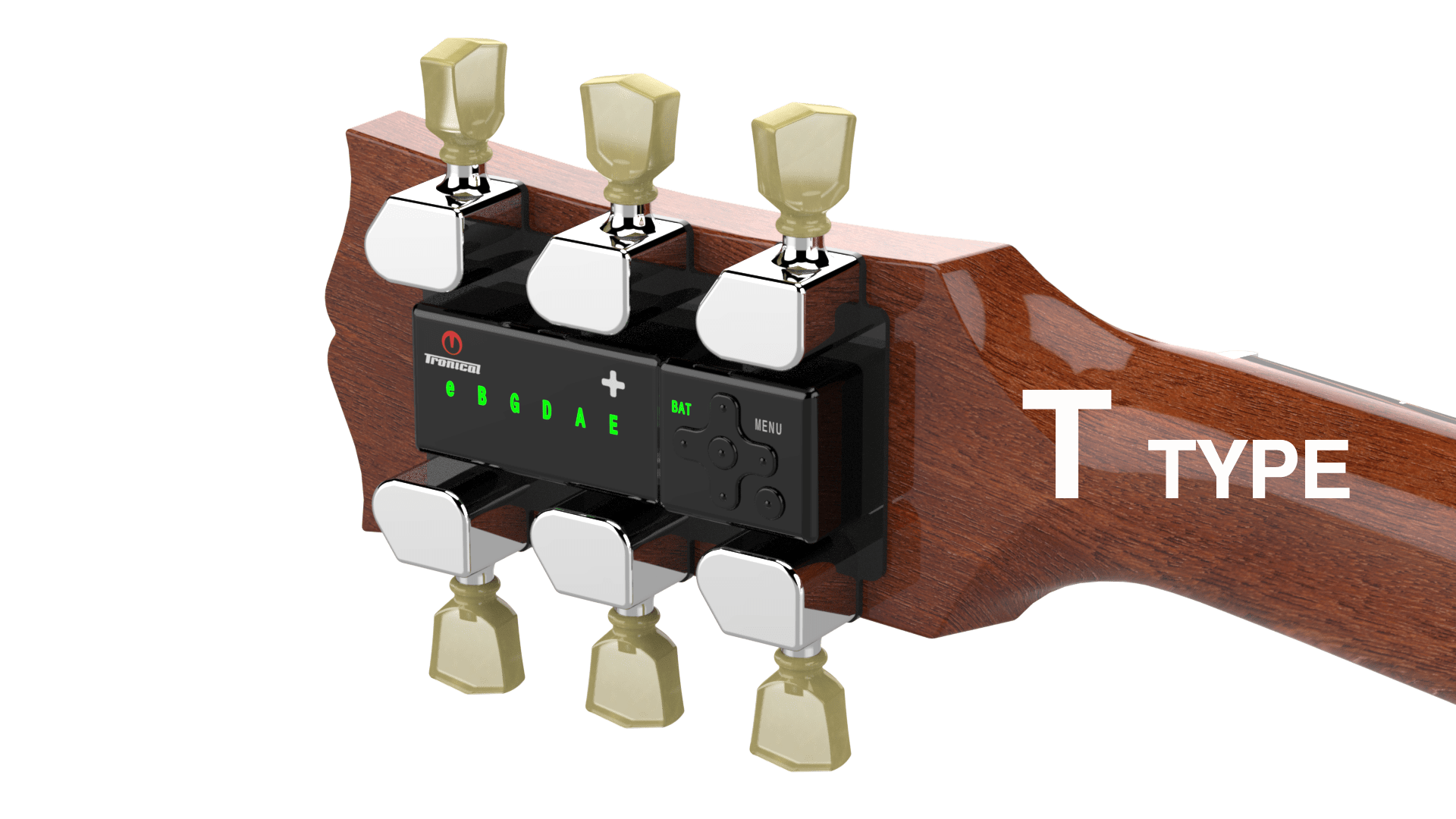 TronicalTune Sets T Type Guitar Tuner - unique Tronical Professional Tune Sytem autotunes Guitar