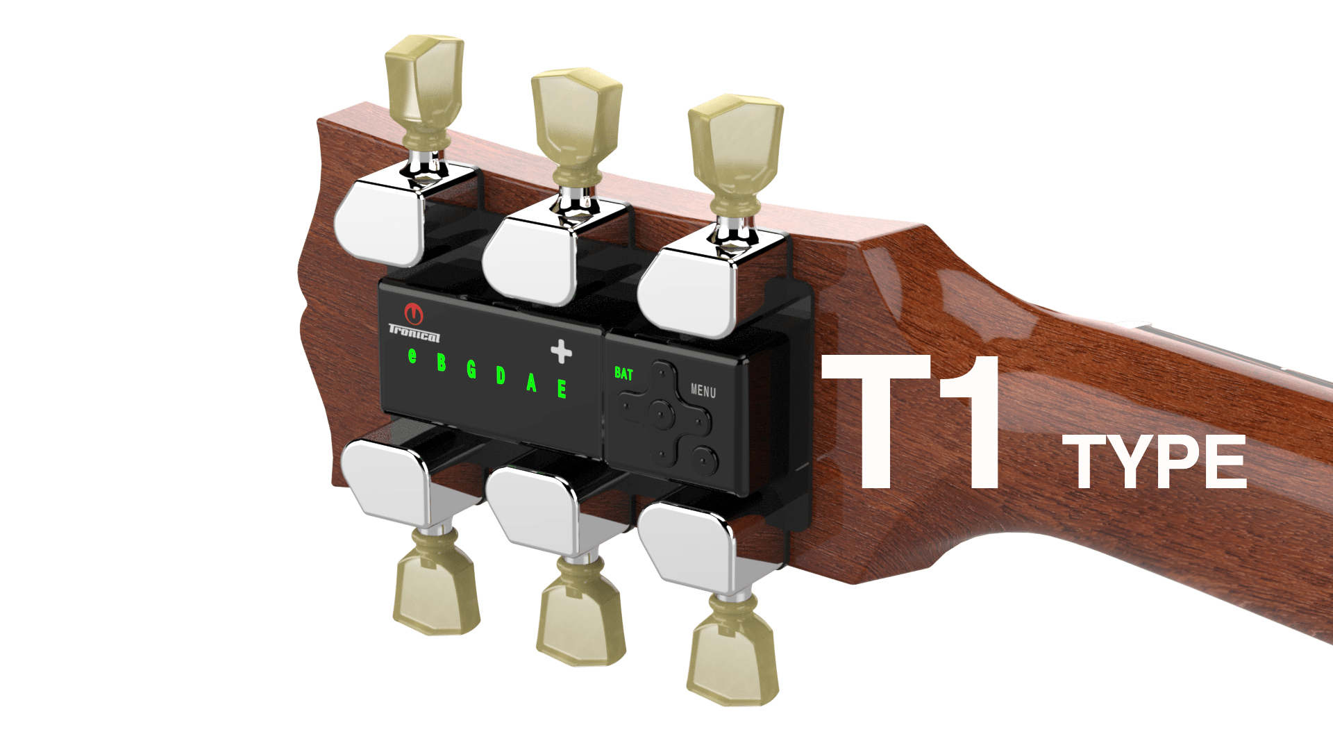 TronicalTune Sets T1 Type Guitar Tuner - unique Tronical Professional Tune Sytem autotunes Guitar