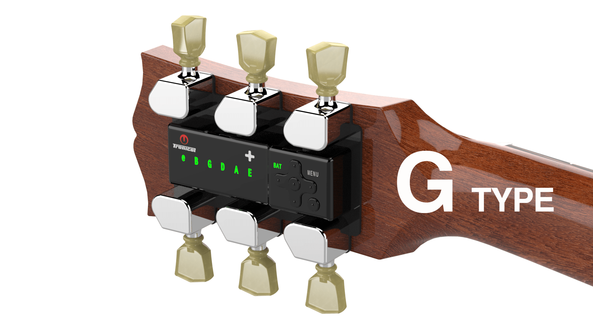 TronicalTune Sets G Type Guitar Tuner - unique Tronical Professional Tune Sytem autotunes Guitar