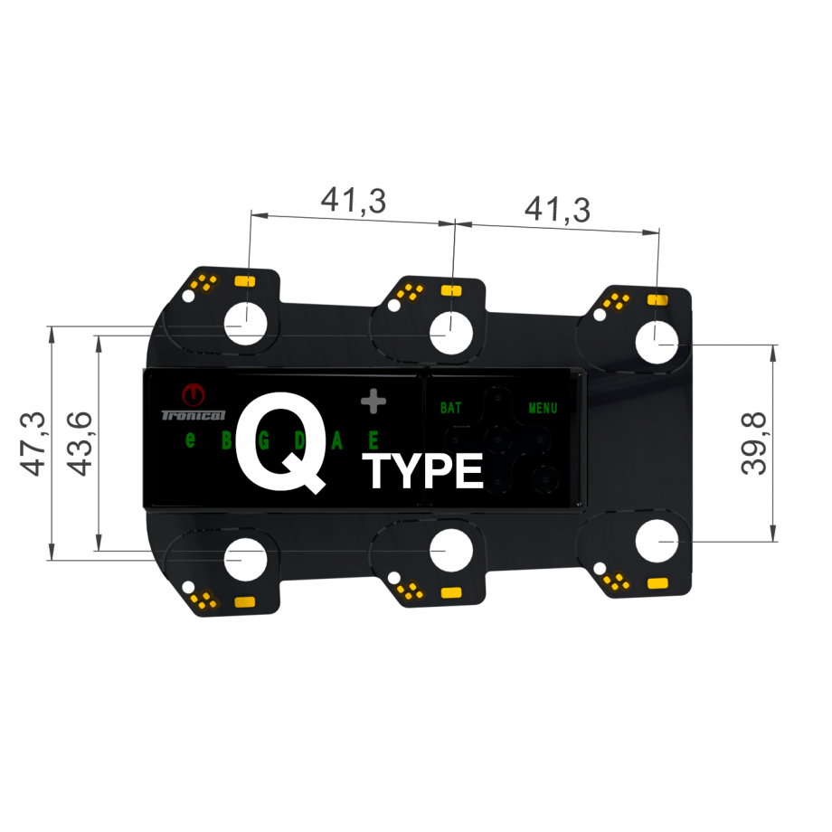 Q Type Tronicaltune PLUS Guitar Tuner