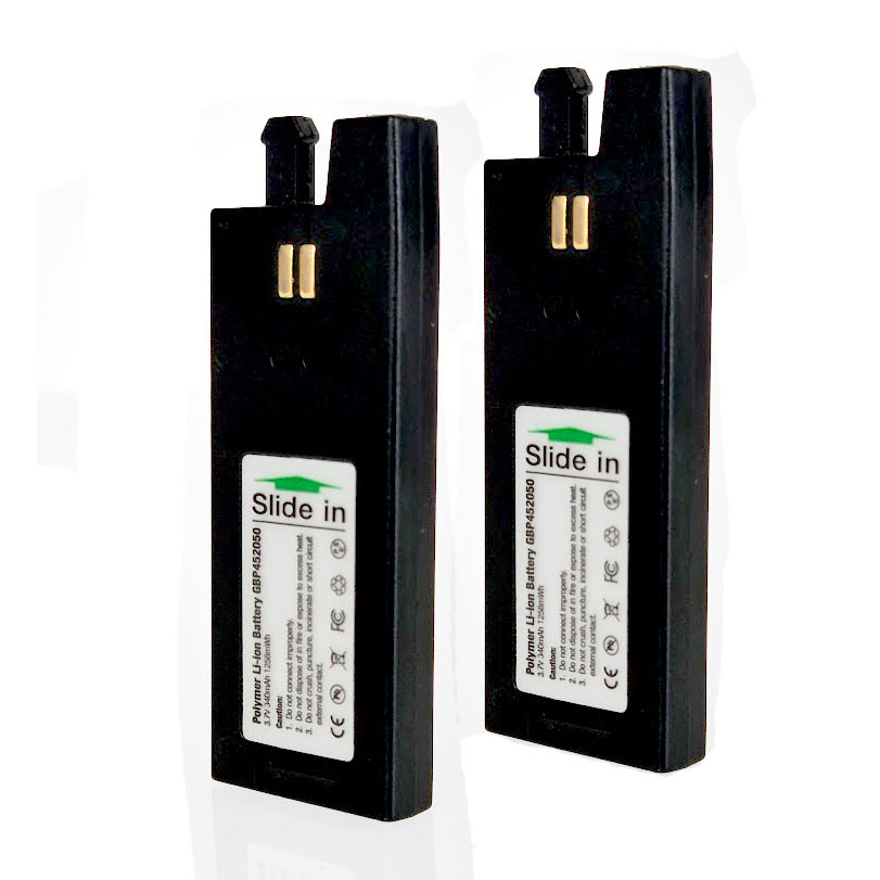 2 x Rechargeable LiPo Battery for TronicalTune 2 x Rechargeable LiPo Battery for TronicalTune