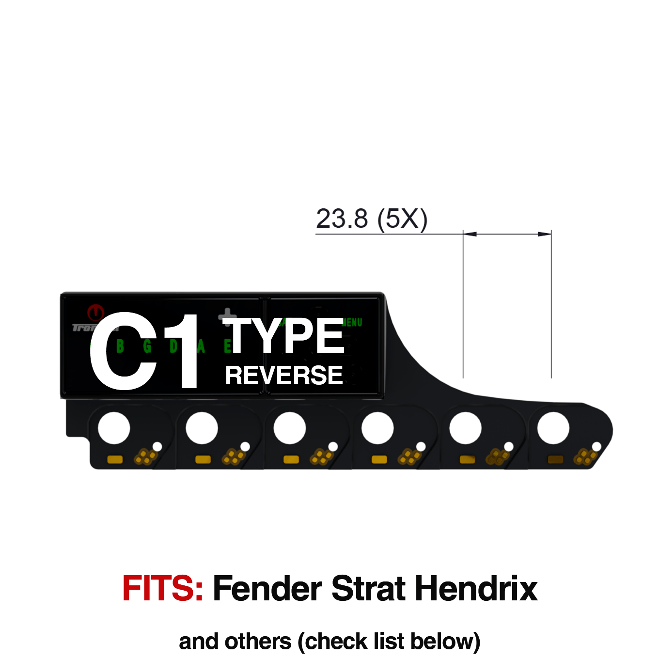 c1 left reverse The Ultimate Guide to Electric Guitar Tuners: Tune Up Your Sound