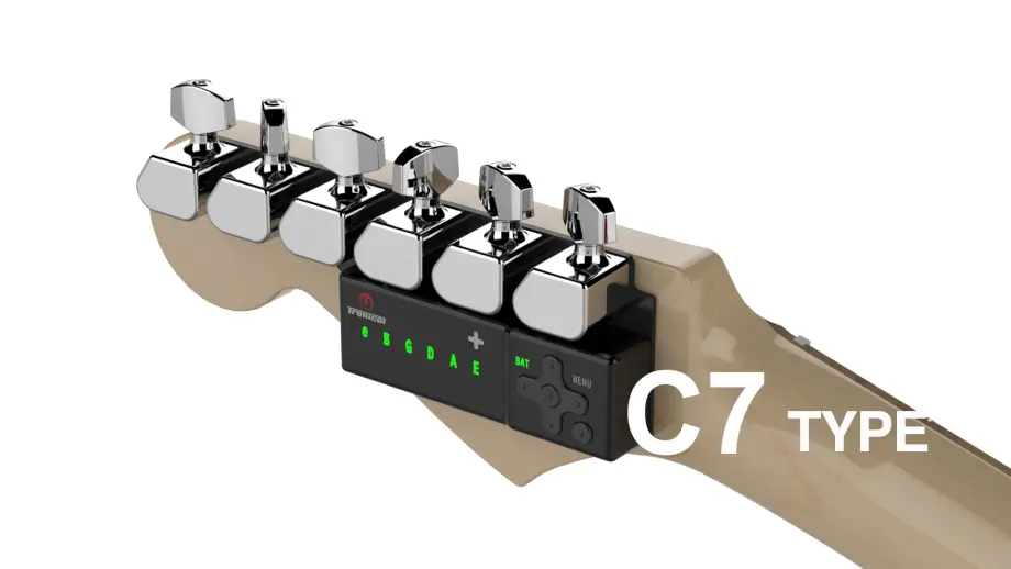 Tronical Tune Type C V17 オートチューナー C7 Type Tronicaltune Guitar Tuner - Guitar Tuner Fully Automatic
