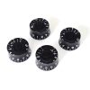 Guitar Volume Tone Knob SET Potentiometer Cap Black