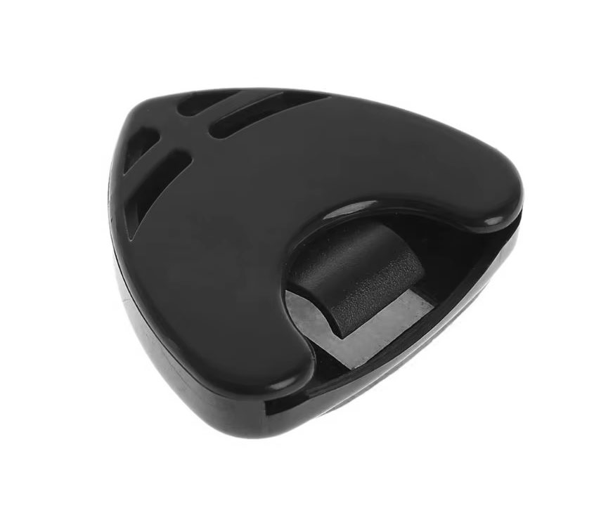 Compact black guitar pick holder Compact black guitar pick holder