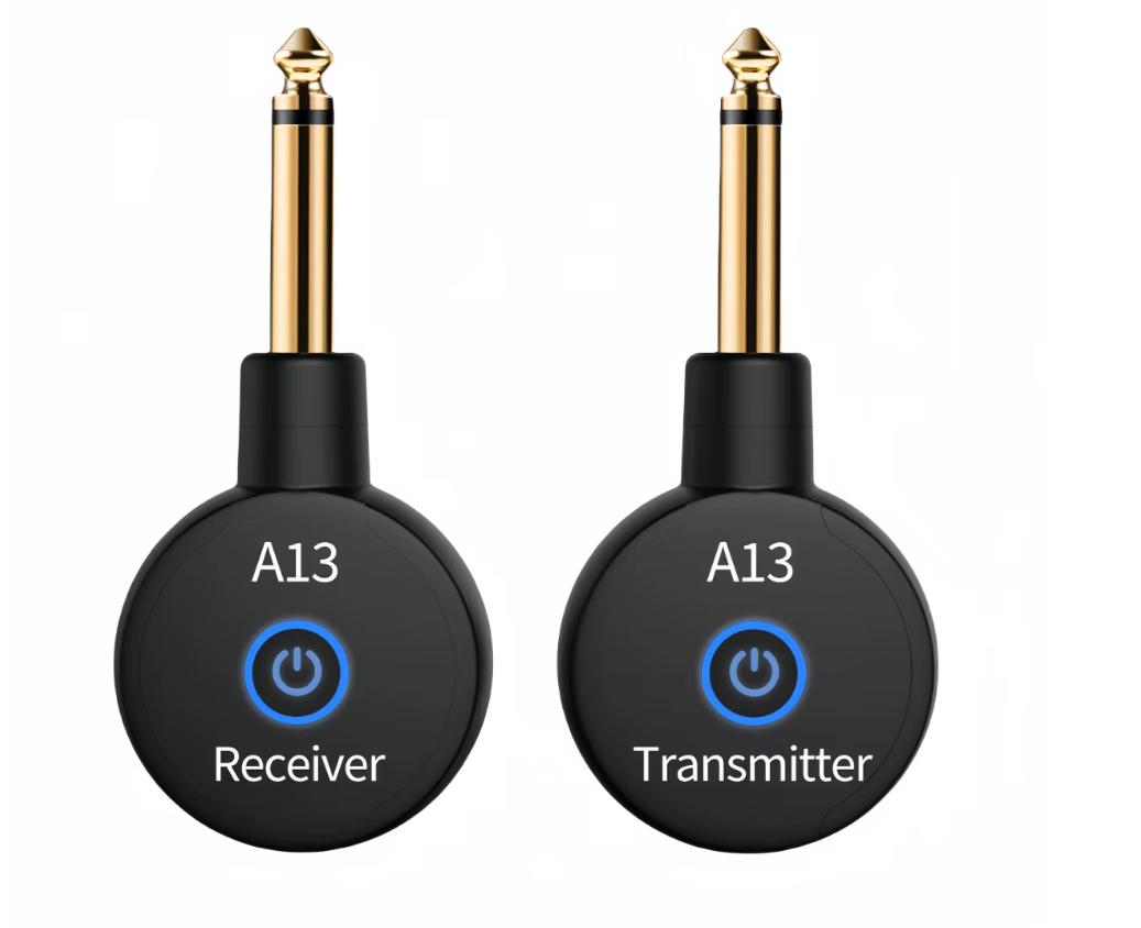 A13 wireless guitar audio transmitter and receiver A13 wireless guitar audio transmitter and receiver