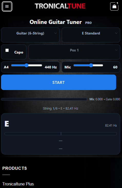 online tuner online tuner