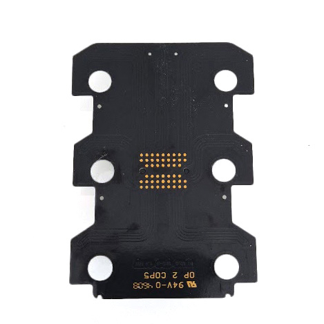 Gibson Dark Fire First Run neck CPU - reverse side Reverse side of the Gibson Dark Fire First Run neck CPU circuit board